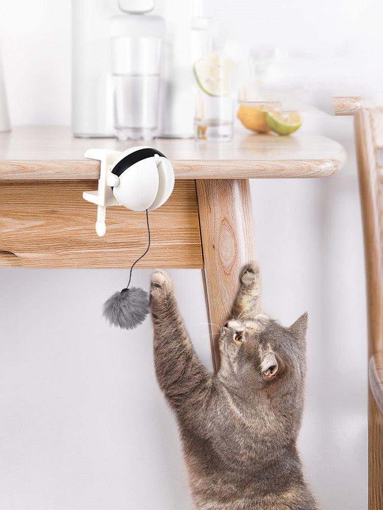 Interactive Smart Cat Toy With Electric Automatic Lifting Motion