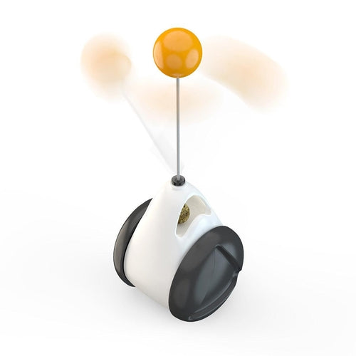 Interactive Smart Cat Toy With Electric Automatic Lifting Motion