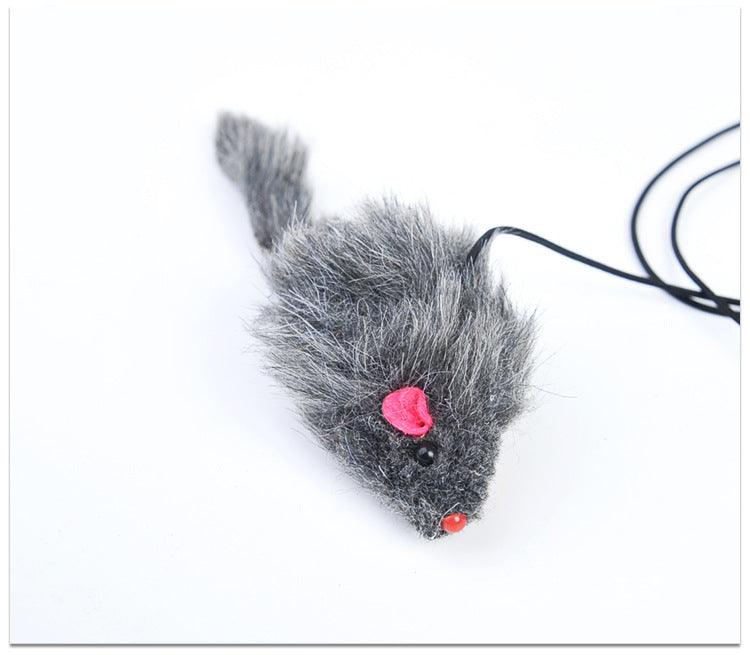 Telescopic Hanging Cat Toy With Mouse Shape