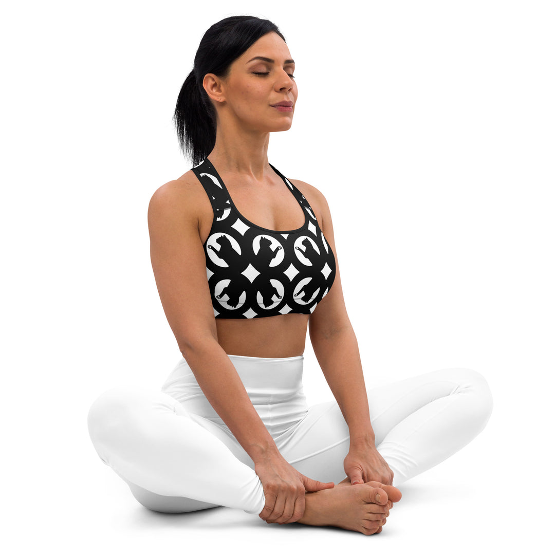 Monochrome Sports Bra