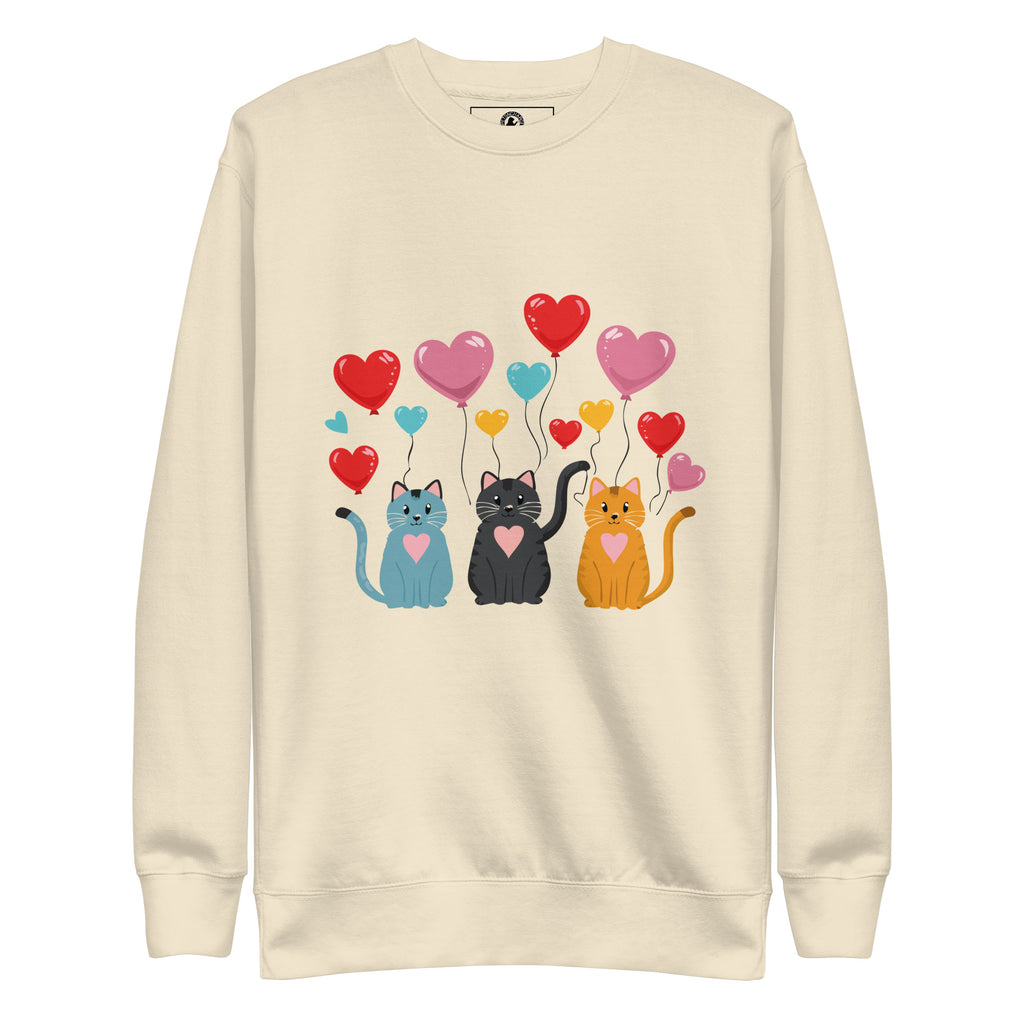 Purrfect Love Unisex Premium Sweatshirt – PetsNcharge LLC